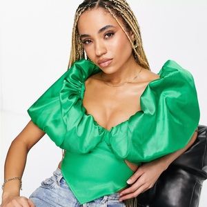 New ASOS luxe going out top.